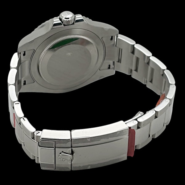 ROLEX GMT MASTER II PEPSI FULLY STICKERED OYSTER BRACELET FULL SET 2021 -126710 BLRO - image 5
