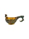 Russian silver gilt and shaded enamel kovsh, Moscow, c.1910 by Ivan Khlebnikov. - image 7