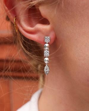 Bvlgari Lucea diamond earrings