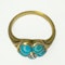 Victorian Turquoise Diamond Daisy Ring - Saddingtons Jewellery - Stand 375 - image 2