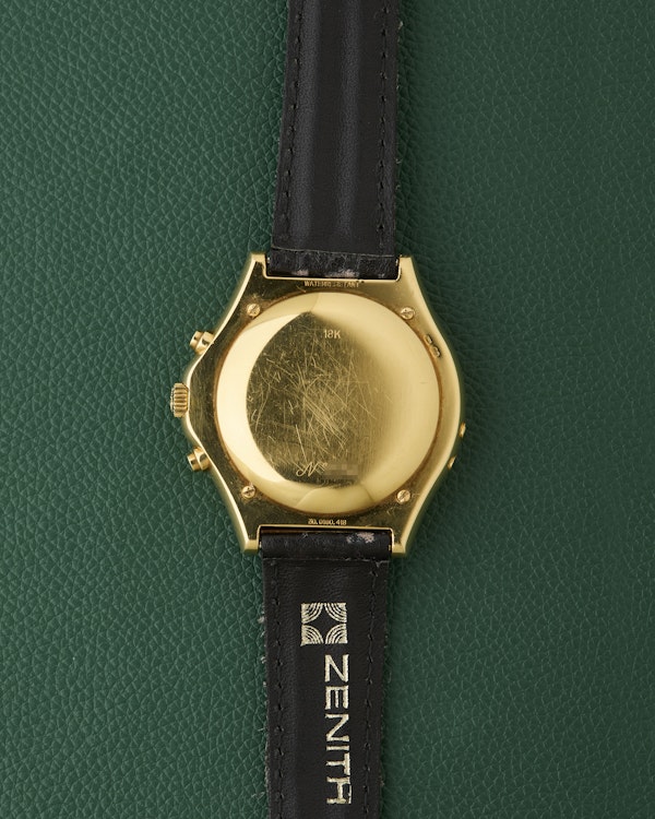 Zenith 30.0160.418 El Primero Moonphase 18k Neo--Vintage Full Calendar - image 11