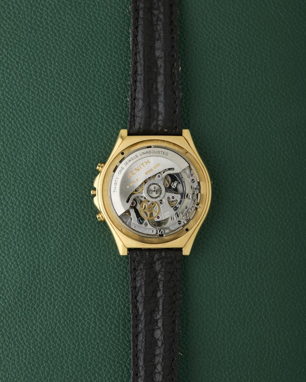 Zenith 30.0160.418 El Primero Moonphase 18k Neo--Vintage Full Calendar - image 14
