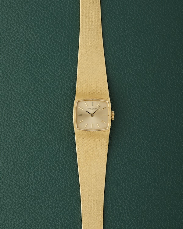 Favre-Leuba 18k Yellow Gold Integrated Bracelet Watch With Box - image 1