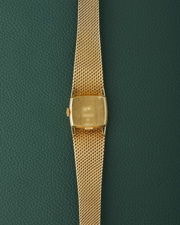 Favre-Leuba 18k Yellow Gold Integrated Bracelet Watch With Box - image 10