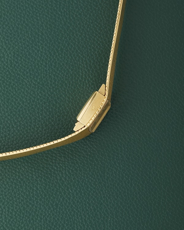 Favre-Leuba 18k Yellow Gold Integrated Bracelet Watch With Box - image 5