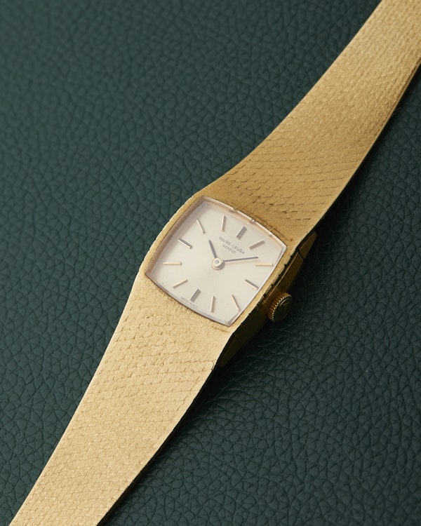 Favre-Leuba 18k Yellow Gold Integrated Bracelet Watch With Box - image 6