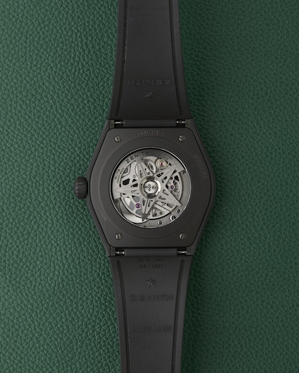 Zenith Defy Classic Black Ceramic Ref. 49.9000.670/77.r782 Box Full Set 2025 - image 13
