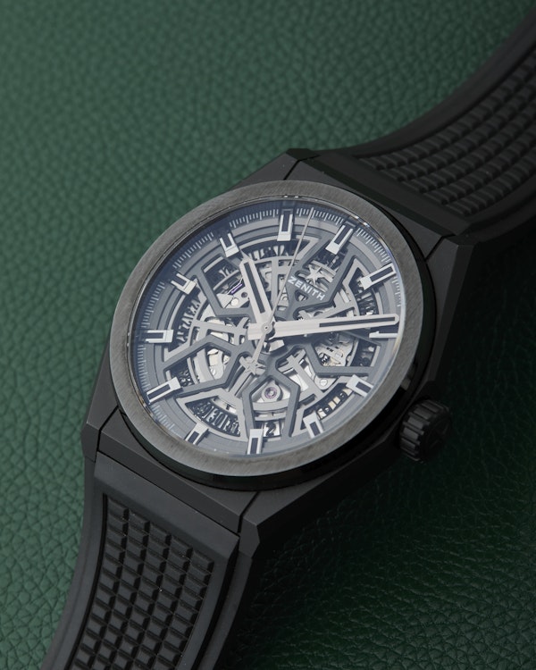 Zenith Defy Classic Black Ceramic Ref. 49.9000.670/77.r782 Box Full Set 2025 - image 7