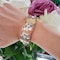 French Antique Greek Revival Pearl Gold and Platinum Bangle, Circa 1870 - image 9