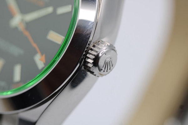 Rolex Milgauss 116400GV Watch and Warranty Card 2018 - image 7
