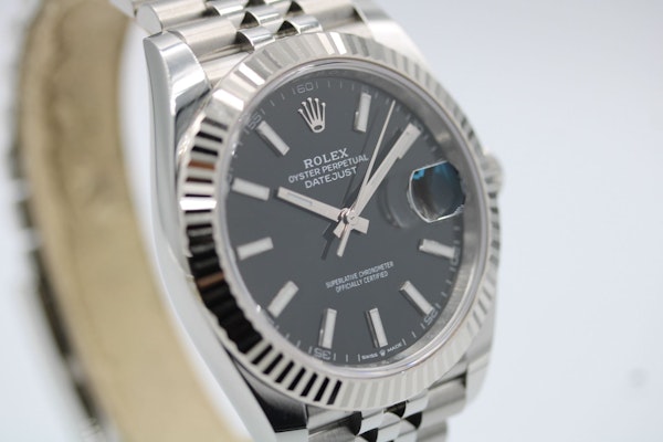 Rolex Datejust 41 126334 Balck Baton 2025 Full Set - image 3