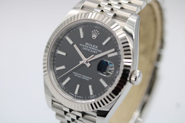 Rolex Datejust 41 126334 Balck Baton 2025 Full Set - image 4