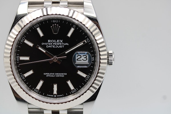 Rolex Datejust 41 126334 Balck Baton 2025 Full Set - image 5