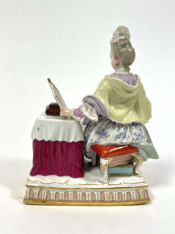 Meissen sense figure - image 4