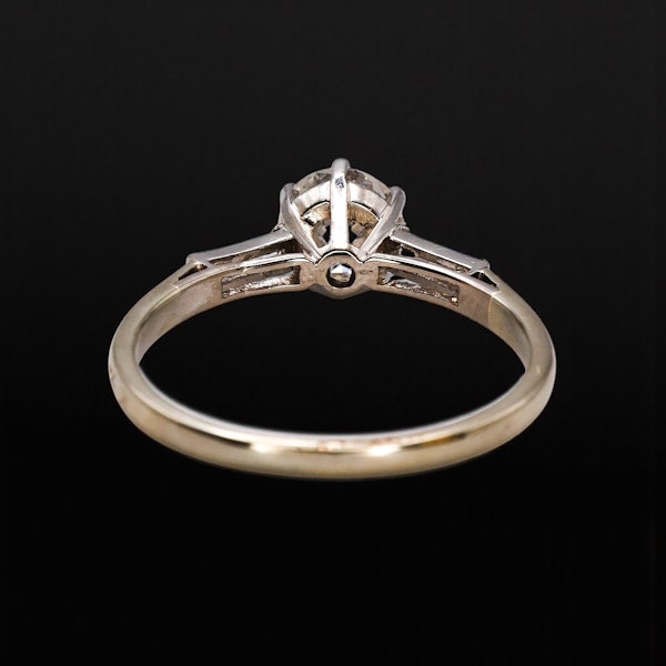 .97ct Art Deco French diamond engagement ring at Deco&Vintage Ltd - image 2