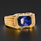 2.91ct Burmese Sapphire Ring at Deco&Vintage Ltd - image 4