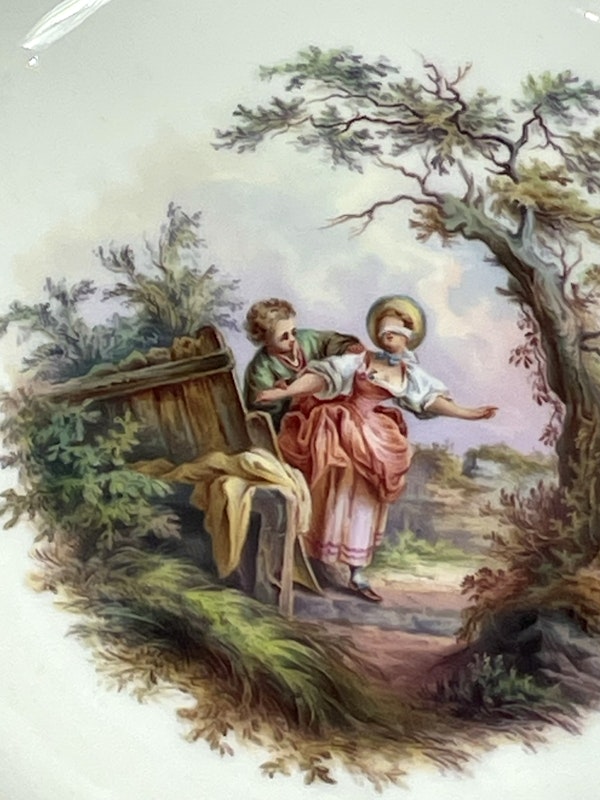 Reticulated Meissen plate - image 2