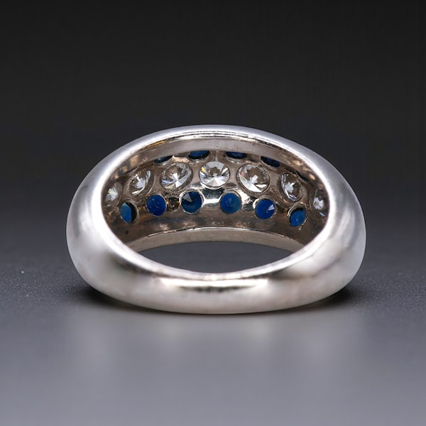 Lovely Vintage Diamond and Sapphire Ring,Deco&Vintage,stand 324 - image 4
