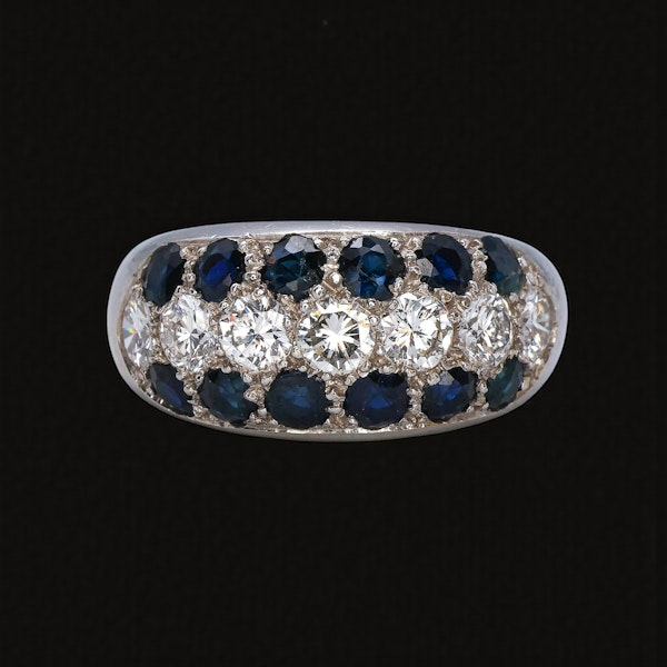 Lovely Vintage Diamond and Sapphire Ring,Deco&Vintage,stand 324 - image 3
