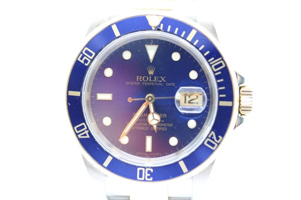 Rolex Submariner Date 16613 'Bluesy' - image 7