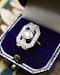 Diamond & 18 Carat Yellow & White Gold Art Deco Ring Circa 1930 - image 2