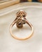 A very fine 18ct Yellow Gold (tested), Silver tipped Diamond, Art Nouveau, Foliate Design Ring. C. 1890 - image 4