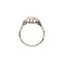 Dutch Rose Cut Diamond Cluster Ring in 14ct Gold & Silver | Georgian c.1820s - image 3