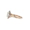 Dutch Rose Cut Diamond Cluster Ring in 14ct Gold & Silver | Georgian c.1820s - image 1