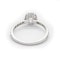 Edwardian Style Cushion Cut Diamond and Platinum Ring, 1.20 Carats - image 7