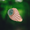 Vintage Emerald and Diamond Cocktail Ring - image 6