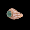 Vintage Emerald and Diamond Cocktail Ring - image 5