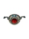 Antique Norwegian silver and plique-a-jour, guilloche enamel kovsh boat, c.1900, Marius Hammer. - image 3