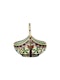 Antique Norwegian silver and plique-a-jour, guilloche enamel kovsh boat, c.1900, Marius Hammer. - image 4