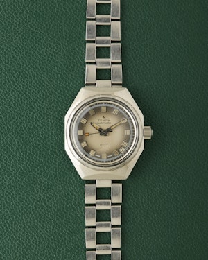 Zenith Defy A3642 Vintage Octagonal Diver Gay Freres Ladder Bracelet