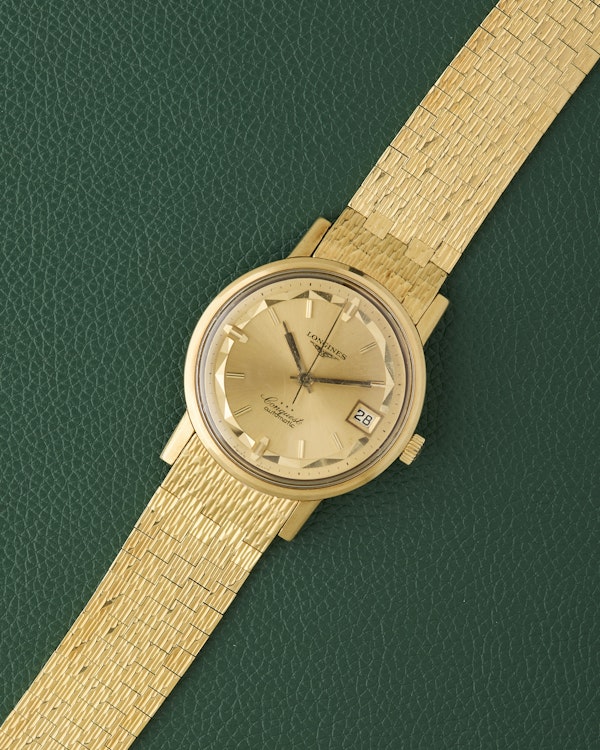 Longines Conquest Ref. 8258 Brick Bracelet 18K Gold - image 3