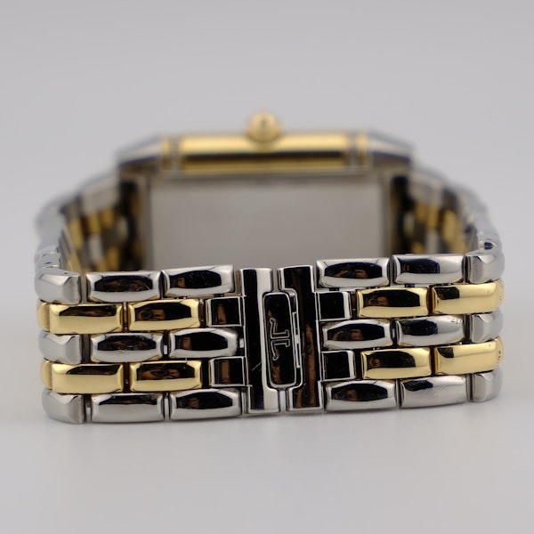 Jaeger LeCoultre 266.5.44 Reverso Duetto Mother Of Pearl Dial Diamond Bezel - image 5