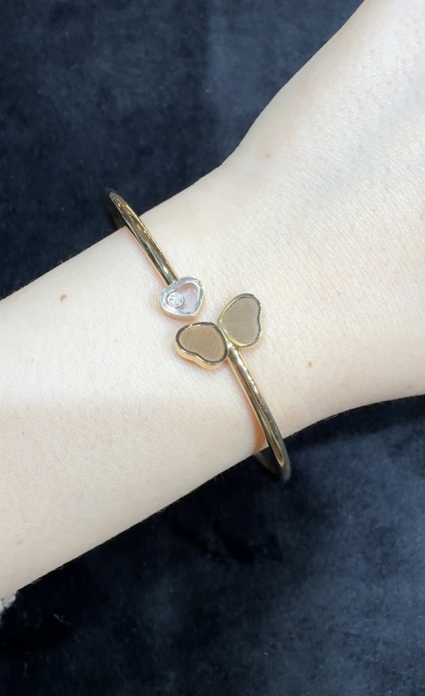 Chopard happy heart wings bangle - image 1