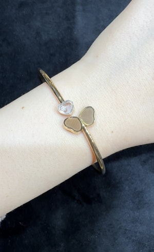 Chopard happy heart wings bangle