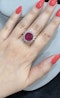 3.15ct. Rose cut Burma Ruby Ring - image 2