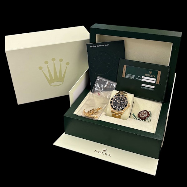 ROLEX SUBMARINER 40 ENGRAVED REHAUT FULL SET 2010 - image 6