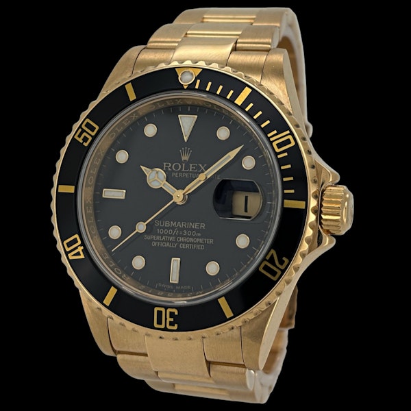 ROLEX SUBMARINER 40 ENGRAVED REHAUT FULL SET 2010 - image 1