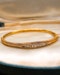 A Very Fine Late Victorian 15 Carat Yellow Gold Diamond Bangle. English Circa 1880 - image 3