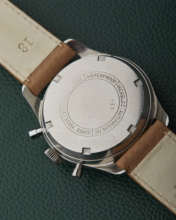 Nivada Vintage Swiss Chronograph Landeron 248 - image 10
