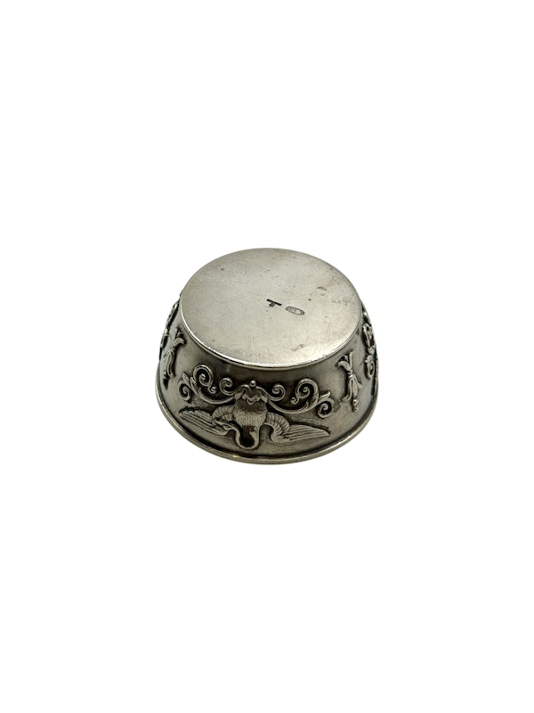 Faberge silver salt, Moscow, c.1910. - image 4