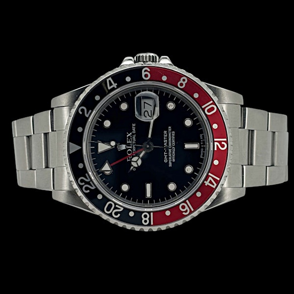 ROLEX GMT MASTER 16700 COKE OYSTER BRACELET - image 4