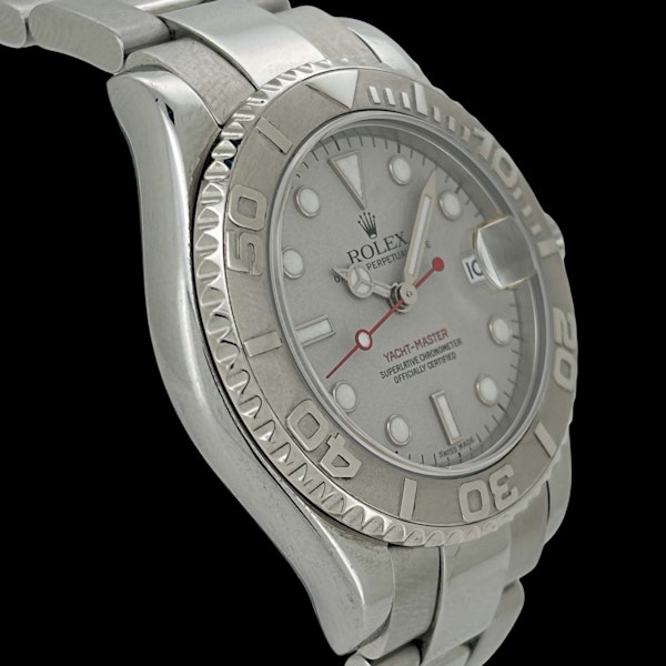 ROLEX YACHT-MASTER MIDI 35 STEEL/PLATINUM 168622 - image 3