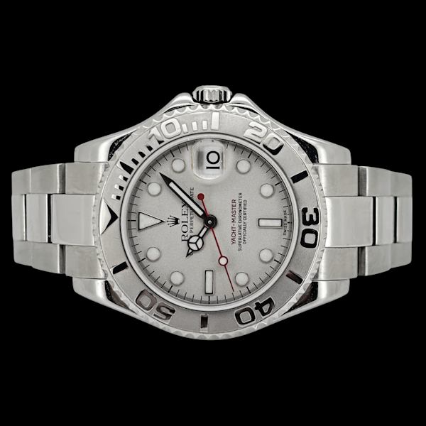 ROLEX YACHT-MASTER MIDI 35 STEEL/PLATINUM 168622 - image 4
