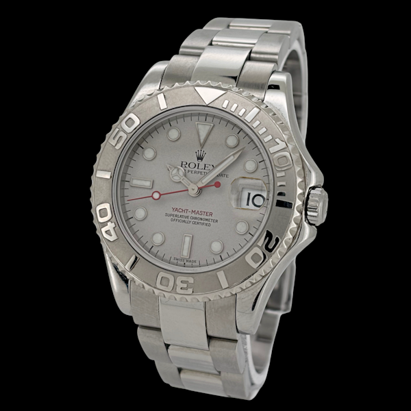 ROLEX YACHT-MASTER MIDI 35 STEEL/PLATINUM 168622 - image 1