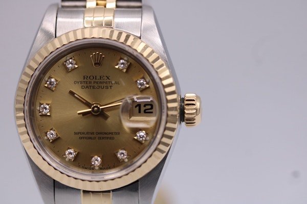 Rolex Lady Datejust 69173 Factory Diamond Dial - image 7