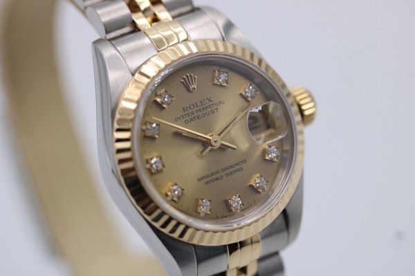 Rolex Lady Datejust 69173 Factory Diamond Dial - image 5